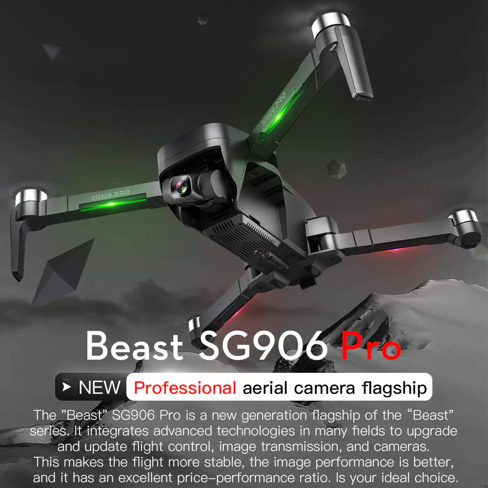 SG906PRO Foldable Dual GPS Drone with Gimbal
