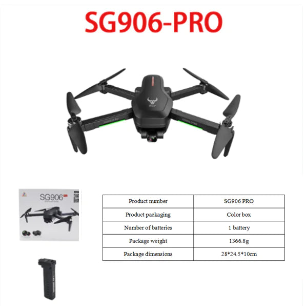 SG906PRO Foldable Dual GPS Drone with Gimbal